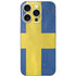 Sweden Flag Distressed iPhone 16 Pro Skin
